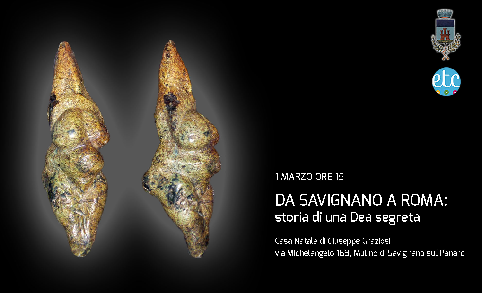 DA SAVIGNANO A ROMA: storia di una Dea segreta